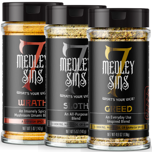 Sinfully savory bundle of seasoning blends