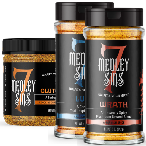 Sinfully spicy bundle of spice blends